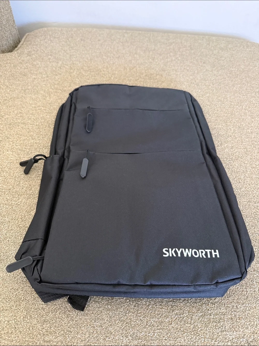 Skyworth Black Men's Backpack - Sleek Travel & Laptop Pack